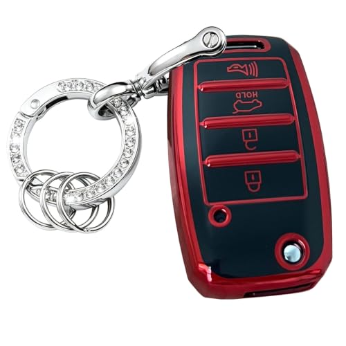 WENHENI TPU AUTO Key Shell for Kia Key Fob Cover