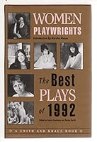 Women Playwrights: The Best Plays of 1992 1880399229 Book Cover