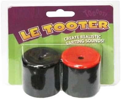 2Pcs Novelty Squeeze Pooter, Fart Machine, Prank Farting Noise Maker, Fart Sounds Machine,Prank, Joke for Party, Birthday, Joke Gift Practical Jokes Gag Toys, Black & Red