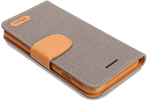 Custodia Flip Pelle Iphone Custodia Flip In Pelle Magnetica Per IPhone - Design Con Fiore In Rilievo, Pratica E Protettiva Tucch Custodia Iphone 7 Plus - Foto 11