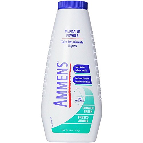 Ammens Medicated Powder Bathe Contemporary 11 oz (Pack of 12)