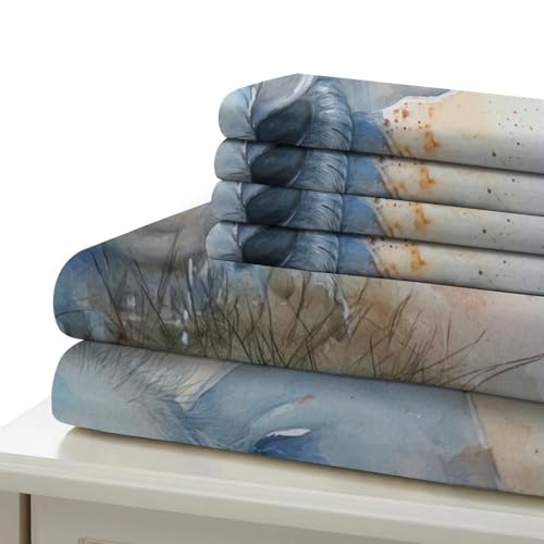 Parure housse de couette éléphant impression 3D microfibre ultra douce zippée 260x220cm - 6