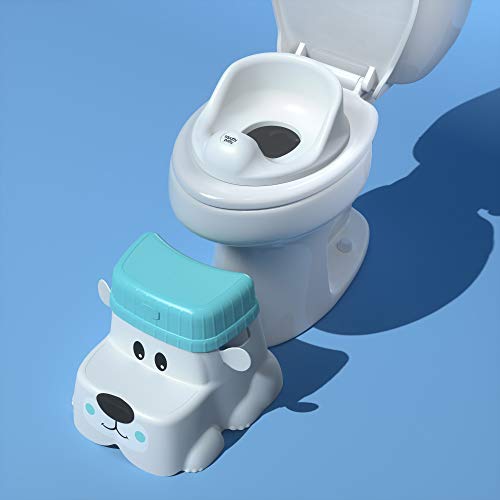 Squatty Potty Kids Pet Toilet Stool Kit Cub Base with Hat and Seat, 2.5 Pound - Thumbnail 7