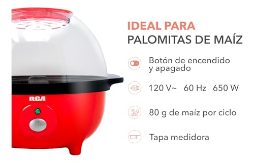 El Mejor Listado de Máquinas de palomitas los 5 más buscados. 15 Máquinas de palomitas marca RCA (3)
