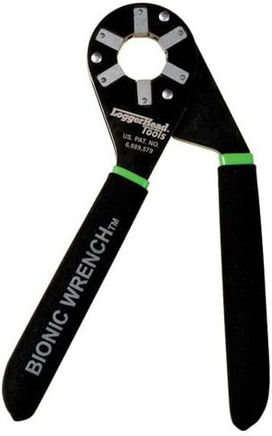 LOGGERHEAD Bionic Wrench - Model: 8 SIZE: (6) SAE sizes: 7/16, 1/2, 9/16,5/8, 11/16, 3/4,(10) Metric sizes: 11, 12, 13, 14,15, 16, 17, 18, 19, 20mm by Loggerhead Tools