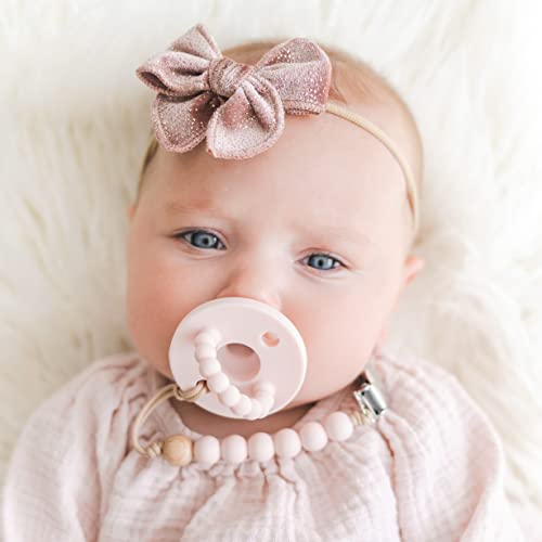 Image of Ryan & Rose Cutie PAT Pacifier Teether (Stage 1, Pink)