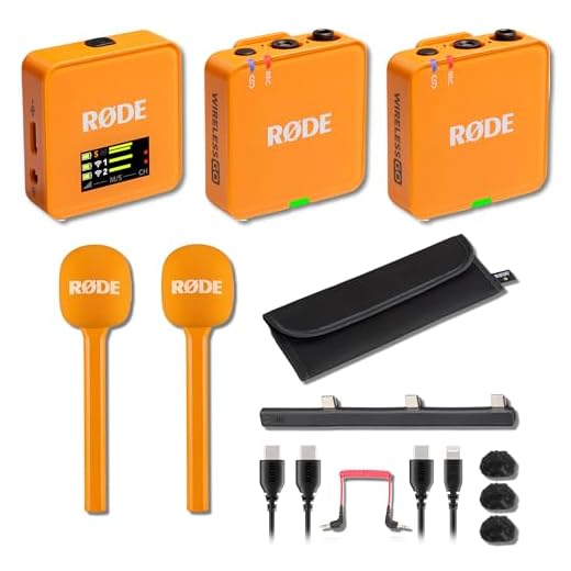 Rode Wireless GO Gen 3 Microphone Bundle