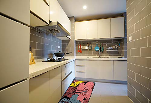 Tapis de cuisine 99 x 50 cm Aloha imperméable et antidérapant - 4