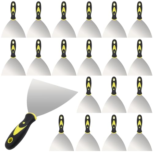 ZEONHAK 20 PCS 6 Inches Putty Knife, Heavy Duty Putty