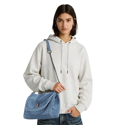 Emprier Denim Shoulder Bags for Women Retro Hobo Purse With Adjustable Chain Fashion Tote Handbags2