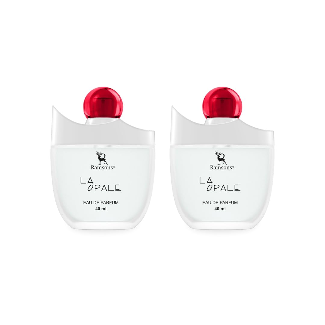 Ramsons - LA OPALE Eau De Parfum | Pack of 2 x 40 ML | Perfume For Men |TN - Plum, Apple, Grapefruit |MN - Cinnamon, Cardamom, Lavender, Rose|BN - Vanilla, Amber, Sandalwood, Musk, Woody-image-48