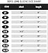 BROOKLYN VERTICAL Boys 4 Pack Long Sleeve Soft Cotton Tee Shirts Undershirts (10/12, Combo B)