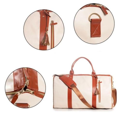 Luxemega Bag, New 2 in 1 Luxemega Bag with Wheels, Roll Up Garment Bag, Convertible Garment Duffel Bag (Black)4