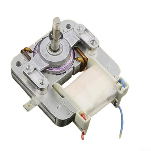Motor de reemplazo para freidora de aire de 220V para modelos YJF6016C, motor asíncrono de polo sombreado con componente de ventilador, múltiples tamaños de eje (5-3,8 cm)