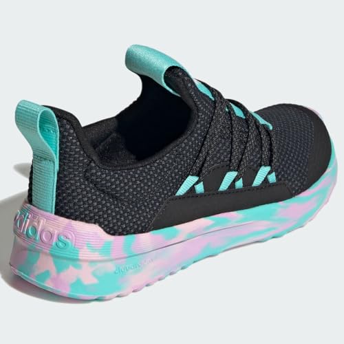 adidas Unissex para crianças? Essentials Lite Racer Adapt 5.0 IG5399, Preto/rosa transparente/azul-p