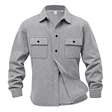 Design : veste cargo avec col rabattable, fermeture à bouton-pression, manches longues, coupe droite, 2 poches poitrine à rabat avec boutons-pression, assez bonne pour ranger les objets essentiels