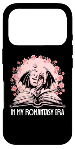 Dragon & Book Romantasy Merch Dark Romance In My Fantasy Era �X�}�z�P�[�X iPhone 17 Pro �p