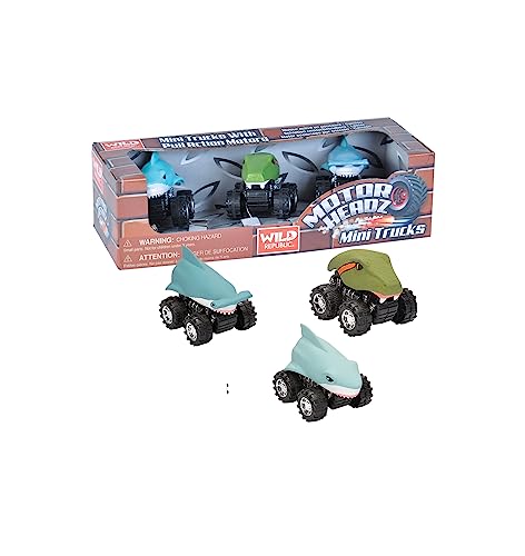 Cadeaux pour enfants : véhicule Grand Requin Blanc Motor Headz pour jeu imaginatif