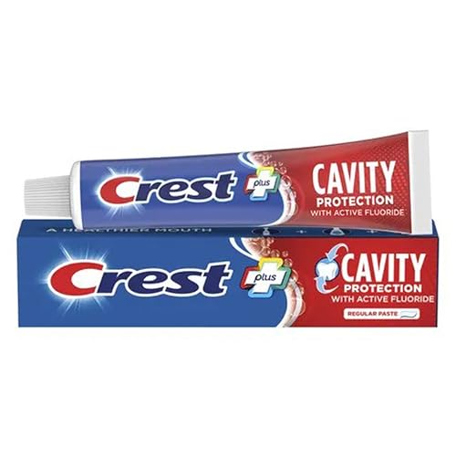 Crest Cavity Protection Regular Toothpaste, Travel Size .85 oz. (24g) - Pack of 6 - image 2