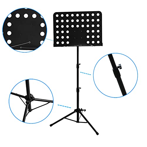 Mosico Pupitre professionnel pour partitions de musique de bureau pour guitare/ukulélé/violon - Les Beatles, Paul McCartney, John Lennon, RIngo Starr, George Harrison Mosico Pupitre professionnel pour partitions de musique de bureau pour guitare/ukulélé/violon – Image 5