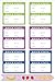 Essentials Health & Fitness Planner Stickers (Set of 325 Stickers)