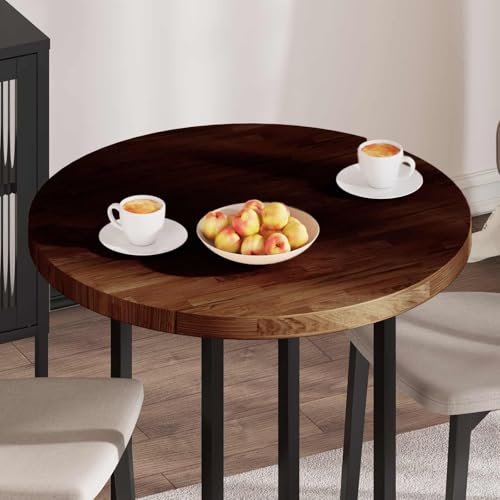 Plateau de table ronde 80 cm pour optimiser les petits espaces - 4