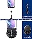 Basesailor USB C Extender Adapter 3 Stück,Type C Stecker zu Buchse PD 100W USBC Verlängerung Konverter,Thunderbolt Extension Connector für Otterbox,iMac,MacBook Pro,Air,Samsung S25,iPhone 16 15 Max