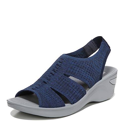 Image of BZees Women's Double Up Wedge Sandal