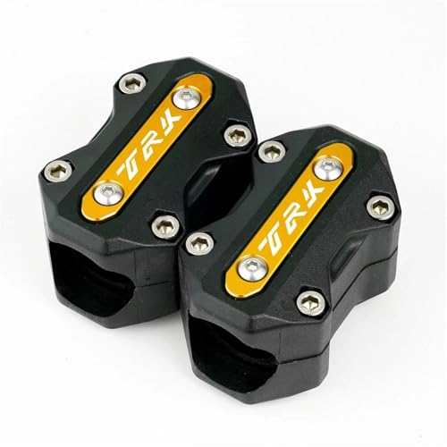 �v���e�N�^�[�u���b�N �ɓK������x�l�� TRK702X TRK502 TRK502X TRK 552 251 502C LEONCINO 250 800 �I�[�g�o�C�G���W���N���b�V���o�[�ی�o���p�[�K�[�h�u���b�N(Gold)