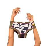 Seamless Brazilian Bikini Panties for Women – Soft Stretch Nylon, No Show, Breathable, One-of-a-Kind (One Unit) (Medium)