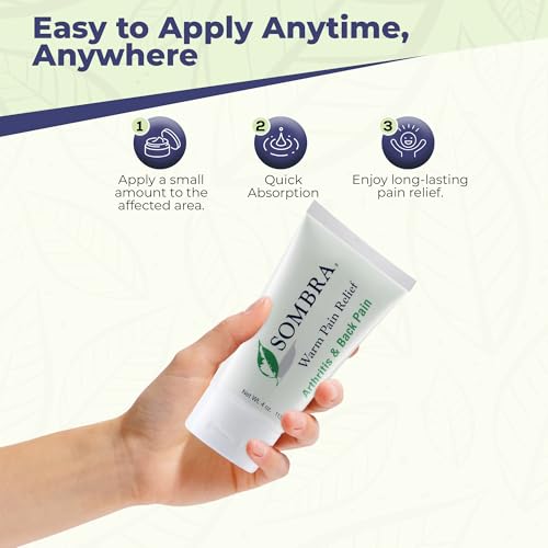 Sombra Warm Pain Relief Gel, 4-Ounce