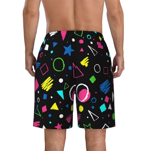 Mens Swim Trunks with Mesh Lining,Quick Dry Beach Board Shorts Swimsuit Pants Swimwear Bathing Suits4