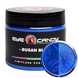 Mica Powder Pigment “Busan Blue” (50g) Multipurpose DIY Arts and Crafts Additive | Natural Bath Bombs, Resin, Paint, Epoxy, Soap, Nail Polish, Lip Balm