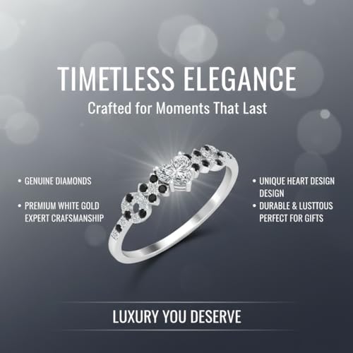 Image of Choose Your Gemstone Beautiful XO Design Diamond CZ Ring 925 Sterling Silver Heart Shape Side Stone Engagement Rings Lightweight Office Wear Everyday Gift Jewelry US Size 4 to 12