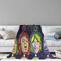 CHEWYZ Couverture Polaire en Peluche The Beatles,Couverture de lit Chaude et Confortable,Toutes Saisons,Douce et légère,Couverture de Sieste en Microfibre pour intérieur et extérieur (127x152cm) - Les Beatles, Paul McCartney, John Lennon, RIngo Starr, George Harrison CHEWYZ Couverture Polaire en Peluche The Beatles,Couverture de lit Chaude et Confortable,Toutes Saisons,Douce et légère,Couverture de Sieste en Microfibre pour intérieur et extérieur (127x152cm) – Image 7