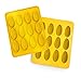 Mobi 12 Mini Corn Dogs Silicone Baking Mold, Yellow