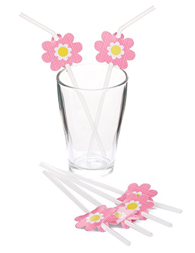 Creative Converting Flower Paper Straw miniatura 2
