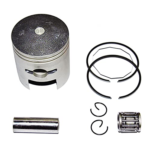 ISVINTAGE Piston For SUZUKI RV90 90cc 50mm +0.75mm Pistons Kits Piston Rings