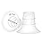 Maymom 20 mm Flange Insert Compatible with Elvie Single/Double Electric, Elvie Stride Cup (24mm), Compatible with Medela PersonalFit Flex Shield, Not Original Elvie Replacement Parts