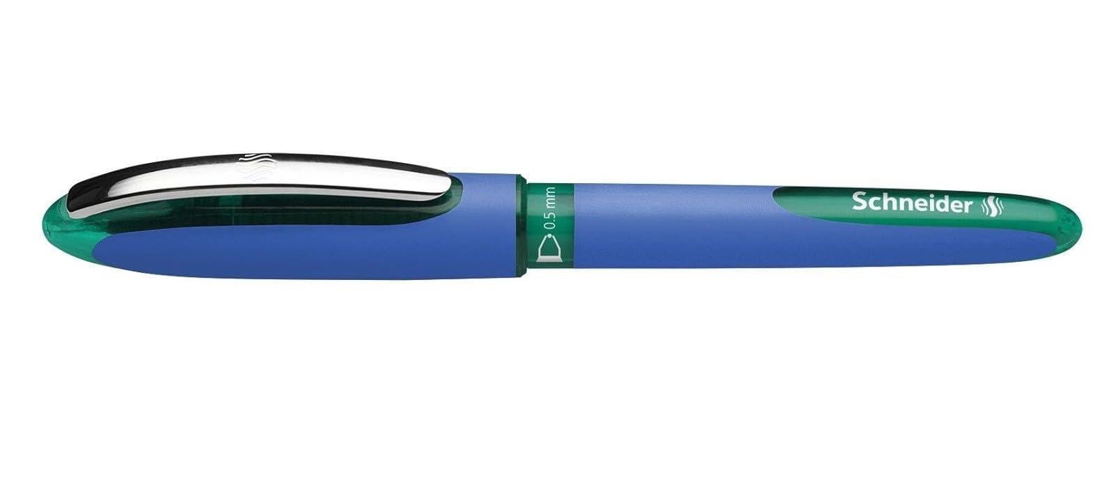 Schneider Schreibgeräte One Hybrid C 05, Hybrid Cone Point Rollerball Pen, 0.5 mm, Green