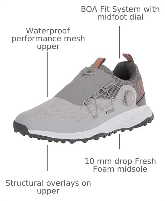 Image of New Balance Men's Fresh Foam Pace Sl Boa Golf Shoes
