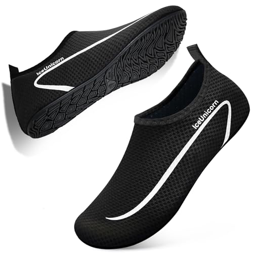 Image of IceUnicorn Water Shoes Men Women Beach Swim Aqua Barefoot Socks Pool Quick Dry Yoga