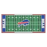 FANMATS NFL Buffalo Bills Nylon Face Football Field Runner
