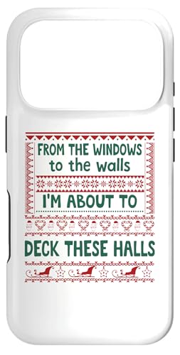 From the Windows to the Walls Christmas Women Deck the Halls X}zP[X iPhone 17 Pro p