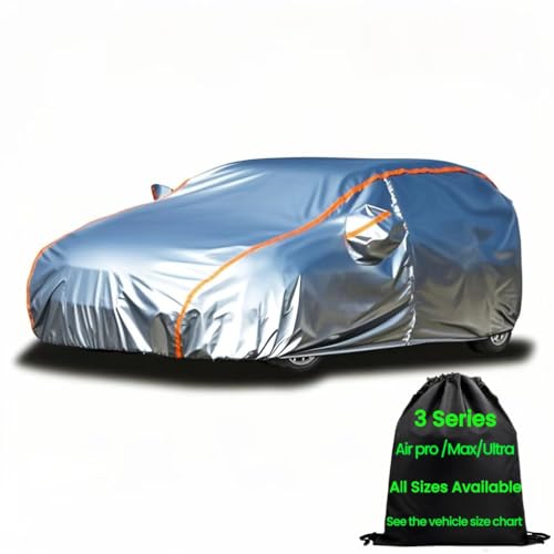 Image of Outdoor Durability Hatchback Car Cover Waterproof All Weather Heavy Duty Full Exterior Cover Fit Hatchback Golf GTI Vw Beetle Under 178 inch