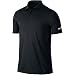 Nike Golf Men's Victory Solid Polo (Black/White) S