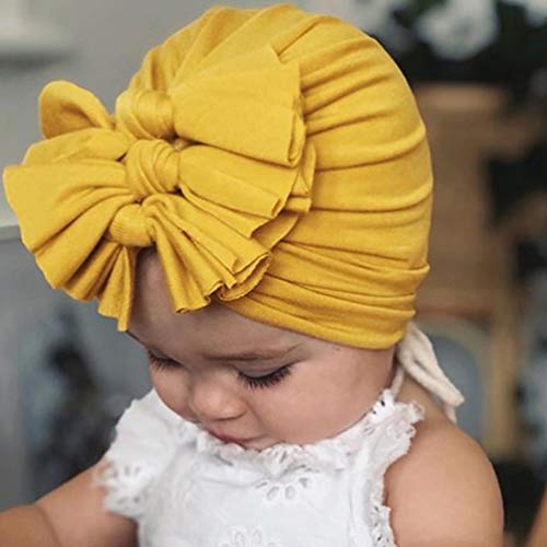 STOBOK 4 Pcs Bebê Turbante Arco Chapéus Meninas Infantil Cabeça Envoltório Atar Tampão Turbante Tiar