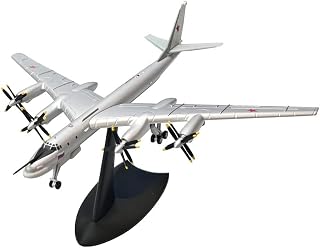 1/200 Scale TU95 Bear Type Strategic Nuclear Bomber Diecast Metal Airplane Plane Aircraft Model