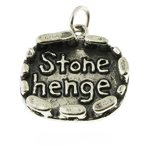 A-Store 925 Sterling Silver Stonehenge Charm Made in USA Jewelry Making For You