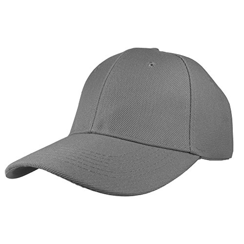 Image of Gelante Plain Baseball Cap Adjustable Back Strap 3 PC